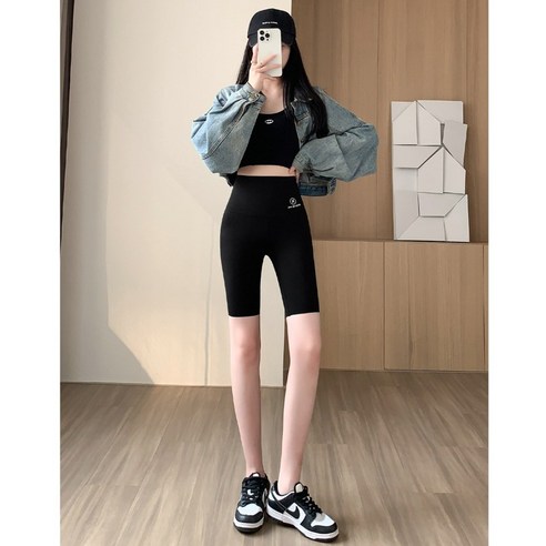 앤시오 여성 레깅스 5부레깅스 여름 반바지
