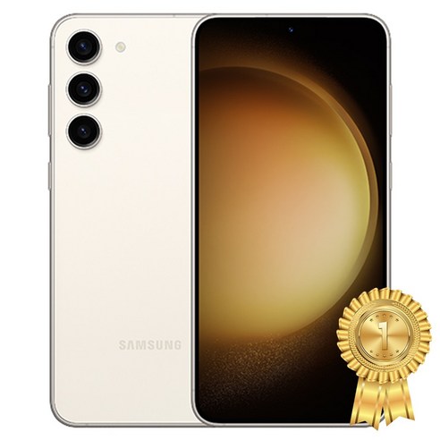 삼성전자 갤럭시 S23 256GB 새상품 미개봉 (SM-S911N), 크림
