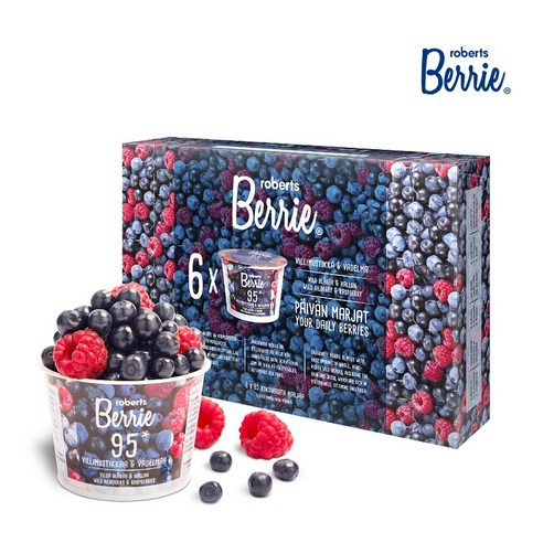 숲의 정기를 담은 로버츠베리에 야생 빌베리 & 라즈베리 주스: 일상에 활력을 더하다 로버츠베리에