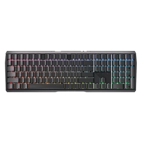 CHERRY MX3.0S RGB 기계식 유무선 키보드, 블랙, 적축