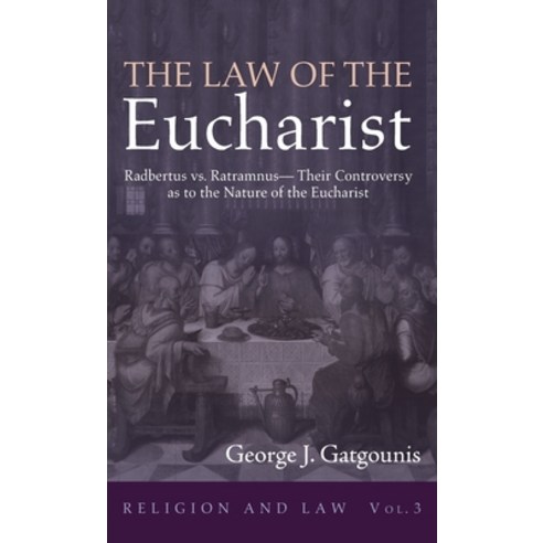 (영문도서) The Law of the Eucharist Hardcover, Wipf & Stock Publishers, English, 9781725261235