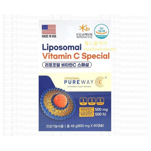 리포조말 비타민C 스페셜 48g, 1개, 60정