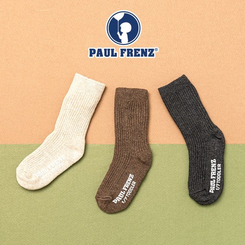 온 가족의 발에 행복을 더하는 폴프랜즈 마벨세트 양말