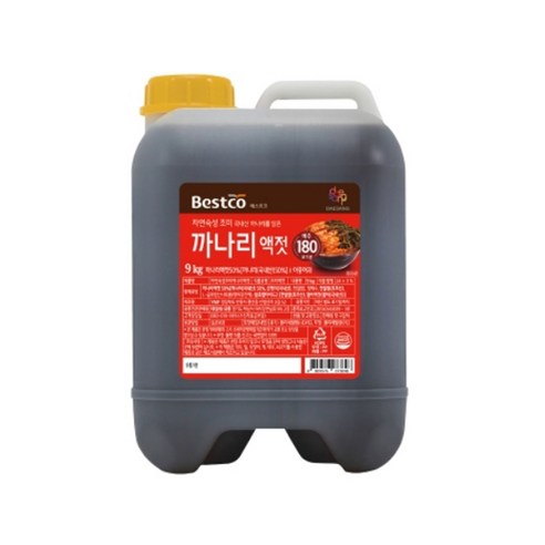 베스트코 까나리액젓 9kg, 1개