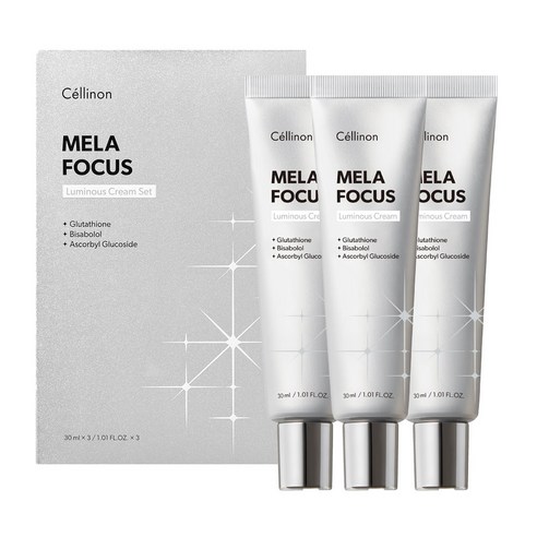 셀트리온스킨큐어 셀리온 멜라 포커스 루미너스 크림 30ml 수분 영양 리프팅 미백 화이트닝 도움, 1개
