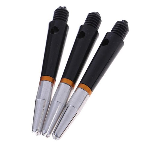 3pcs 전문 2BA 스레드 (4.5mm) 스템 샤프트 교체 액세서리 폴, 블랙, {"사이즈":"45mm"}, {"수건소재":"알루미늄 합금"}