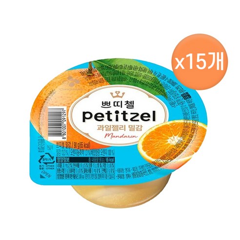 쁘띠첼 밀감 90g, 8개