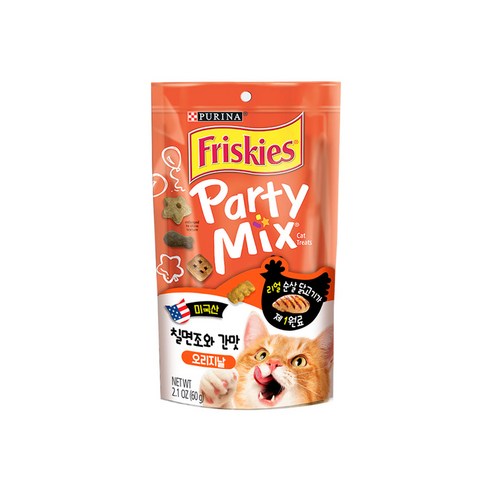 퓨리나 프리스키 파티믹스 오리지날, 60g, 10개