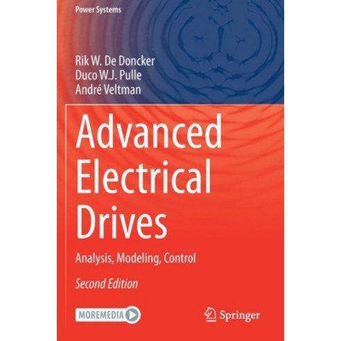 (영문도서) Advanced Electrical Drives: Analysis Modeling Control Paperback, Springer, English, 9783030489793