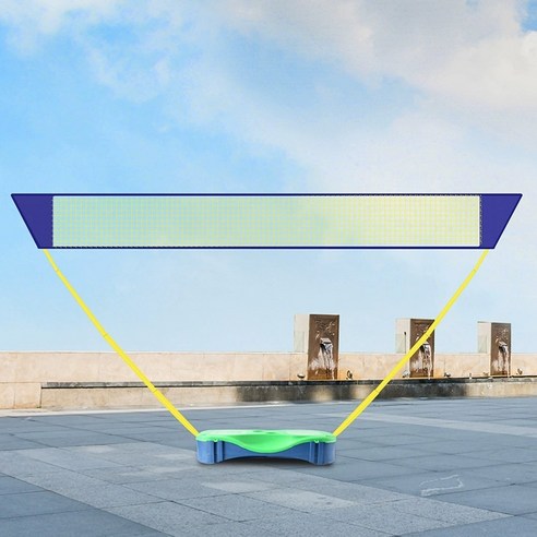 휴대용 배드민턴 네트 족구 그물망 이동식 그물 배구 스포츠 지주대, 4.27m-가정용배드민턴그물망AP-8004