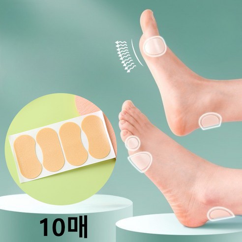 위뜰리에 군화 구두 새신발 뒤꿈치 물집 방지 보호 패드, A, 10개 - 손/발건강용품 | 쿠팡