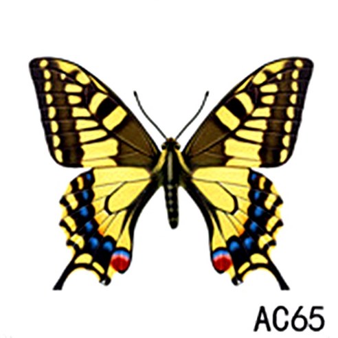 파티복닷컴 나비 웬디 타투 스티커, AC65, 1개