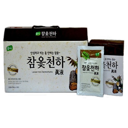 옻가네 참옻천하 (80ml x 30포) 발효 옻진액 옻물 옻추출물 옻효능 냉증 어혈, 1개, 2400ml