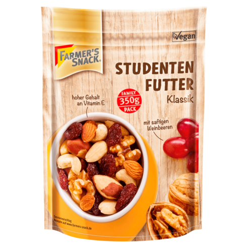 파머스 스낵 Farmers Snack 건포도 견과류 트레일 믹스 350g, 1개