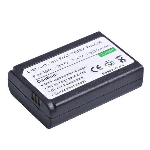 Tectra 1500mAh 1pcs BP-1310 BP 배터리 + 자동차 충전기 삼성 카메라, 한개옵션0 bp-t244702