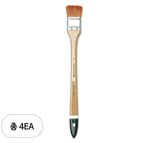 화홍 넓은붓 132, F 1호, 4개
