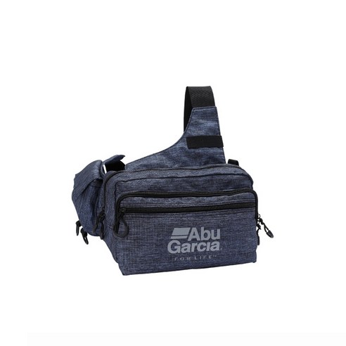 아부가르시아 웨이스트백W3 낚시허리가방, 블랙