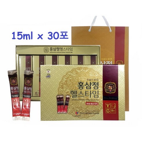 한국고려홍삼공사 홍삼정 헬스타임(15mlx30포), 15ml, 30개