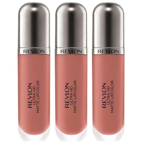 레브론 울트라 HD 매트 립컬러 5.9ml, Seduction, 3개