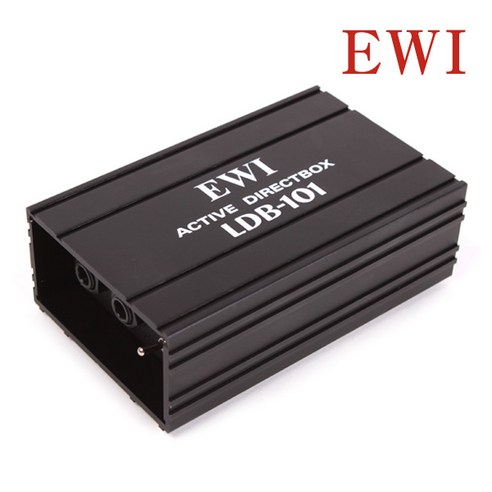 EWI 다이렉트 박스 팬텀파워 스필리터 DI BOX Direct Injection BOX Phantom Power Splitter Line Mixer, LDB-101 (1채널 액티브 DI)