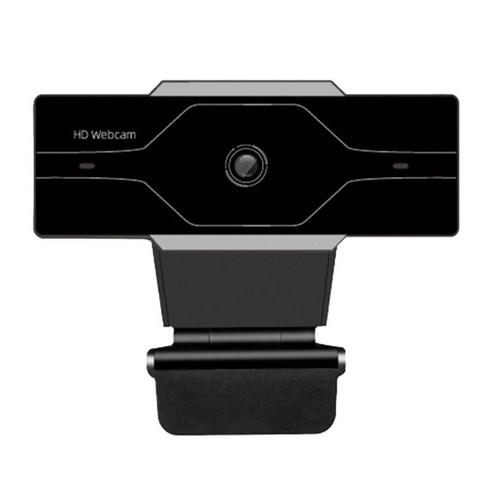 필 라이트 PC 웹 카메라 HD 카메라 CMOS 화상 통화 기능이 있는 조정 가능한 USB HD 카메라, 720P 실버, 10x5x5cm, ABS 플라스틱