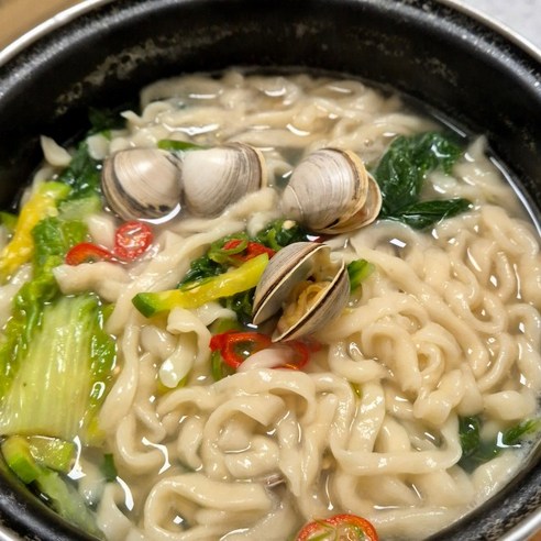 조조칼국수 캠핑음식 밀키트 해물 동죽 요리 2-3인분 - 기타쌀 | 쿠팡
