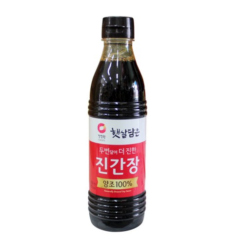 청정원 두번달여 더진한 진간장 500ml 식품 > 장/소스 장류 간장 기타간장, 1개”></div>
<p> </p>
<div style='text-align: center;'>
<h1><span class=