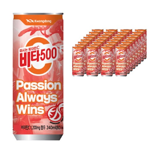 제트스카이 광동제약 비타500, 240ml, 48개