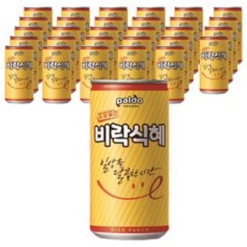 밥알없는비락식혜 90캔(30캔-3박스), 175ml, 267개