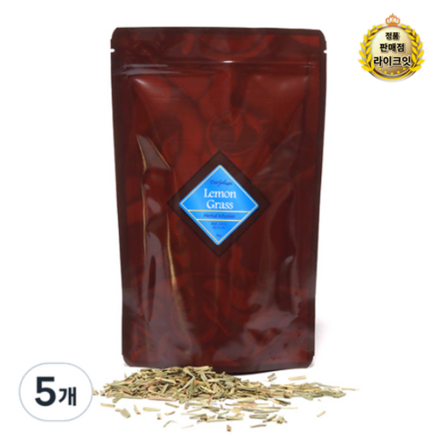 다질리언 레몬그라스 리필, 60g, 5개, 1개입