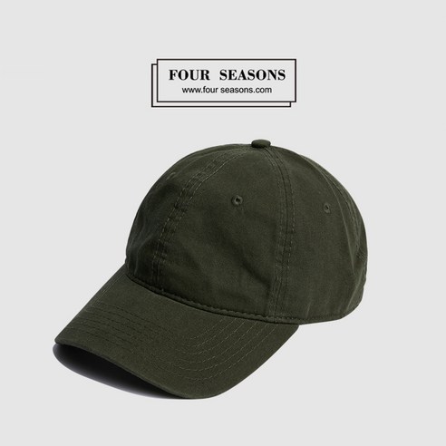 단색 야구 모자 남성 복고풍 캐주얼 모든 일치 태양 모자 사계절 모자 한국 스타일 모자 여성 유행, 육군 녹색