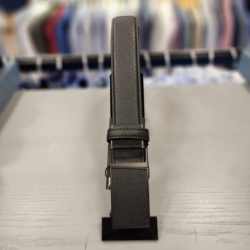 NC 불광점 포체 고 퀄리티 소가죽 자동 정장 벨트FORBE5-003-BK-55