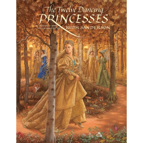 (영문도서) The Twelve Dancing Princesses Paperback, Crocodile Books, English, 9781566568760