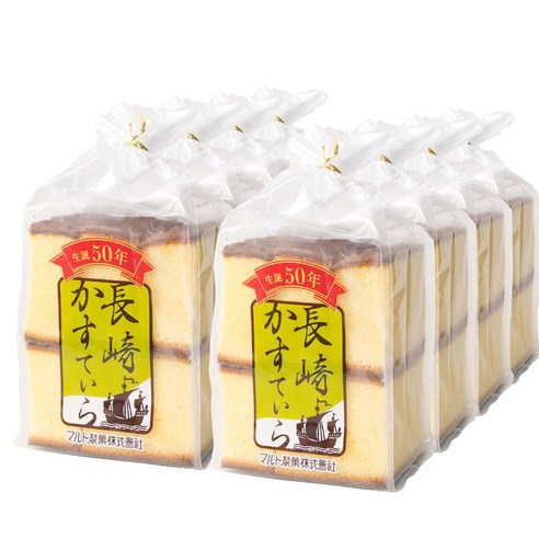 마루토세이카 나가사키 카스테라, 260g, 8개 260g × 8개, 260g × 8개 섬네일