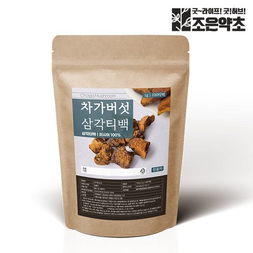 차가버섯 차가버섯차 티백 1g x 100티백 대용량, 없음, 100개입, 1개