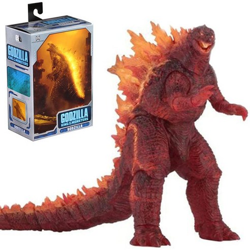 NECA 고질라 레드 킹오브몬스터 몬스터 메카 피규어 네카, 1개