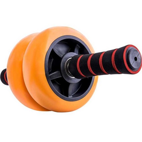 AB 슬라이드 롤러 초보 코어휠 저소음 집중 스트레칭, 블루 사일런트 휠+고무 손잡이