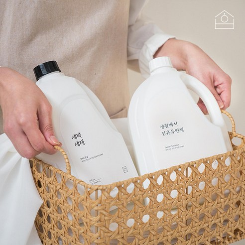 생활백서 섬유유연제 1+1, 2.5L, 2개