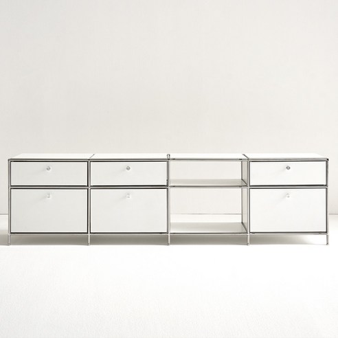 공간을 예술로 승화시키는 세레나 아델 모듈 거실장