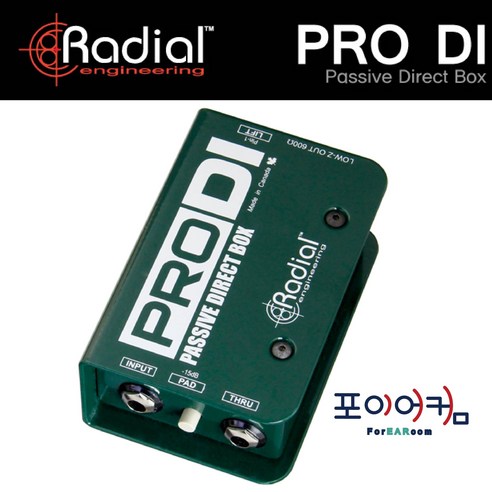 레디알 PRO시리즈 DI박스 다이렉트박스 디아이박스, PRO DI