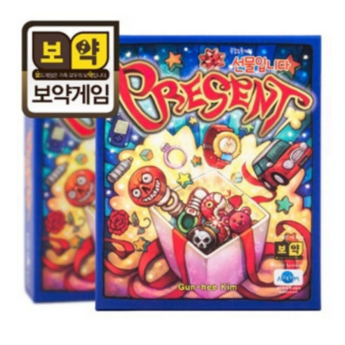선물입니다 프레즌트 공감소통 파티 보드게임, 혼합색상, 1개