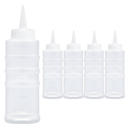 일상속반짝 국내생산 잘라쓰는 소스통 1구 뚜껑 미포함, 5개, 300ml