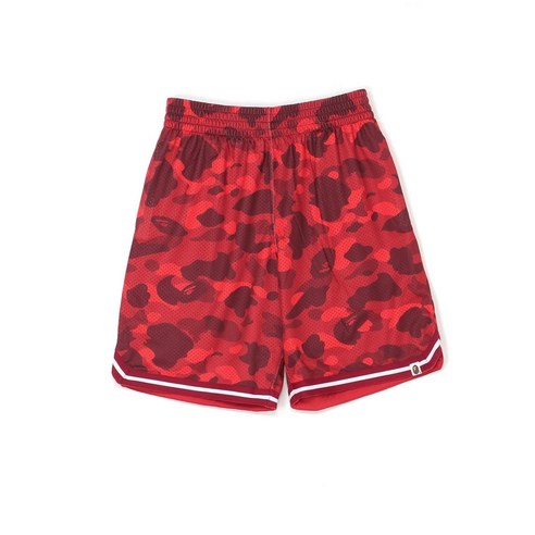 일본 직배송 정품 베이프 COLOR CAMO WIDE FIT BASKETBALL SHORTS M