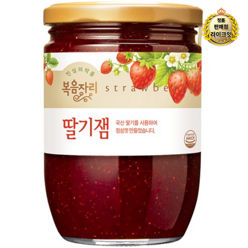 복음자리 딸기잼, 640g, 1개