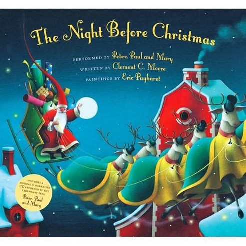 노부영 The Night Before Christmas (Hardcover + CD), Charlesbridge Publishing