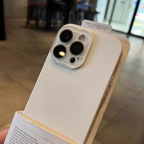 견고함과 아름다움을 담은 애플데이즈 강화유리 레더 아이폰 케이스