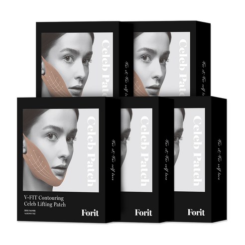 포잇 브이핏 컨투어링 셀럽 리프팅 패치, 5개입, 5개