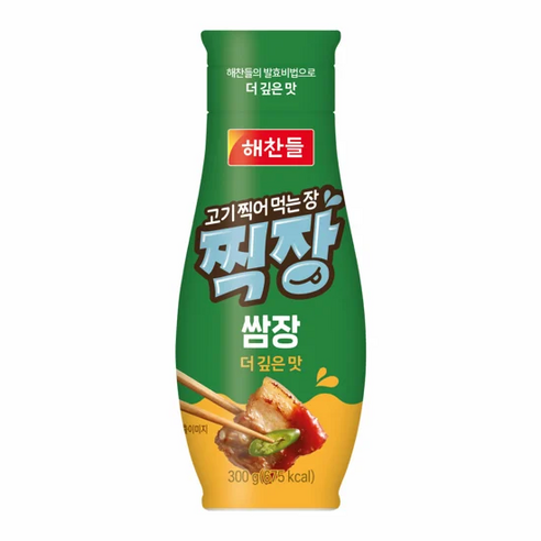 해찬들 고기 찍어 먹는 장 찍장 쌈장, 300g, 2개 사계절 Best Top5