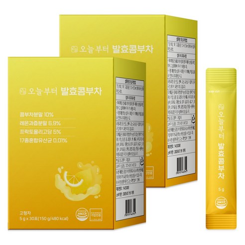 오늘부터 발효콤부차 레몬 다이어트차 홍차 콤부차 꼼부차, 150g, 4개