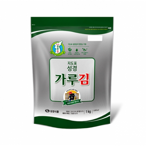 지도표 재래식 가루김, 1kg, 2개